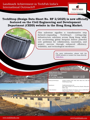 Landmark Achievement in TechFab India's international outreach !!!