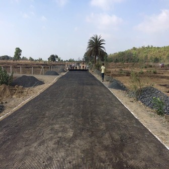 Pavement Stabilization with Techgrid Polyester Biaxial Geogrid