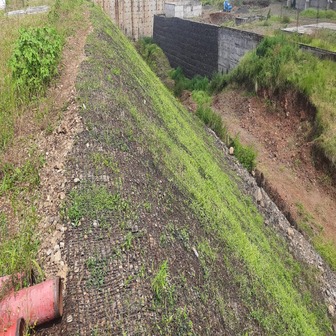 Slope Erosion Control with Techgrid PP Biaxial Geogrid