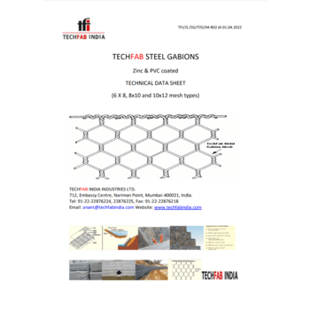 TECHFAB STEEL GABIONS