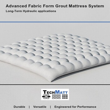 TECHMATT - Advanced Fabric Formed Concrete Mattress System