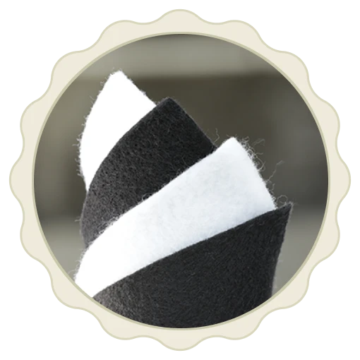 Nonwoven needle punched geotextile fabric