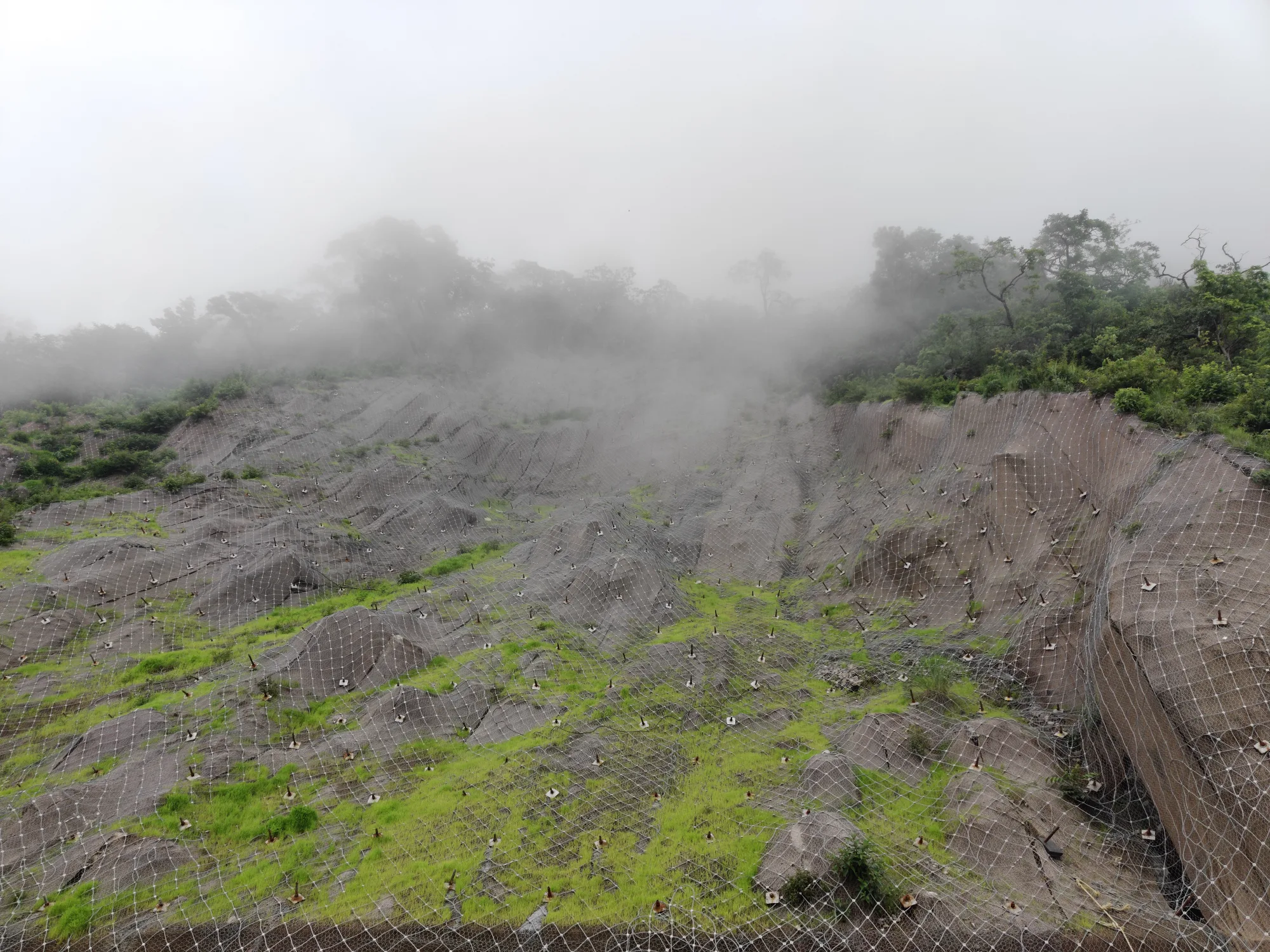Passive Rockfall Protection Works