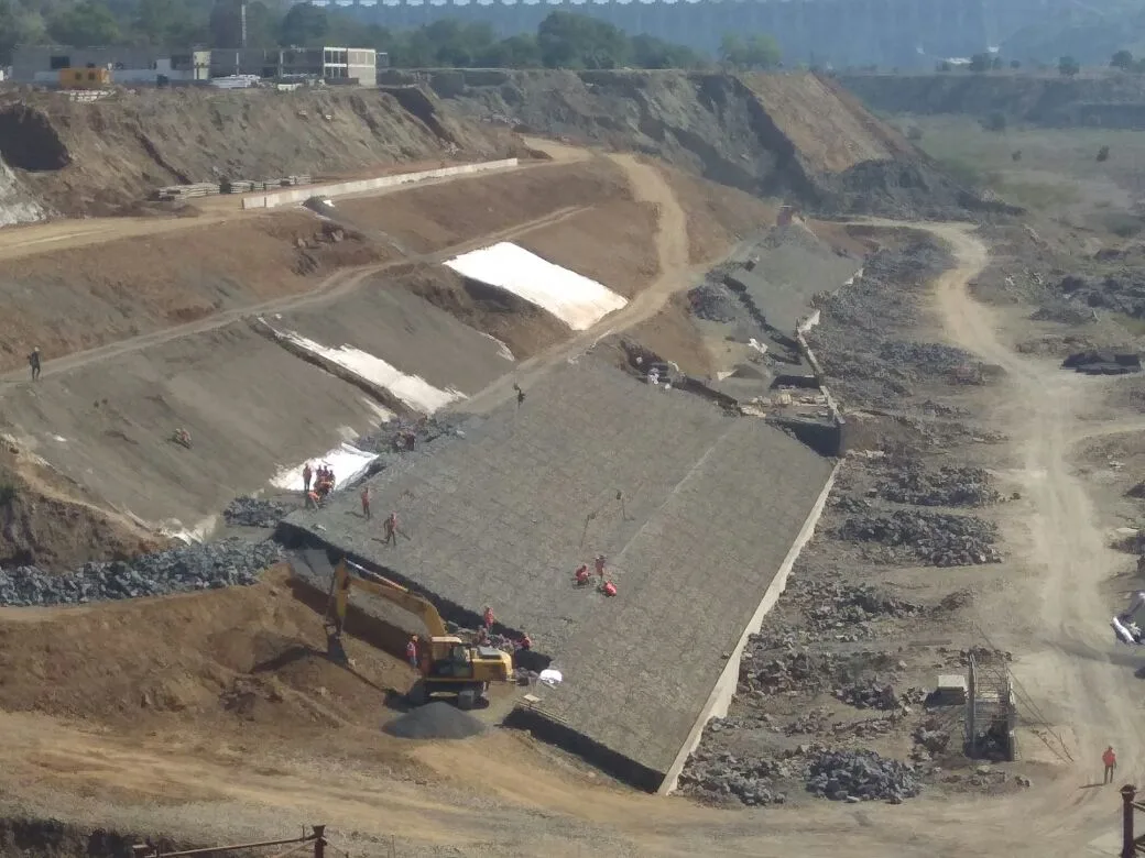 Slope Erosion Control Banner