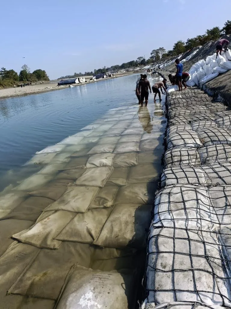 Flood Mitigation & River Bank Protection Along Brahmaputra, Tinsukia, Assam