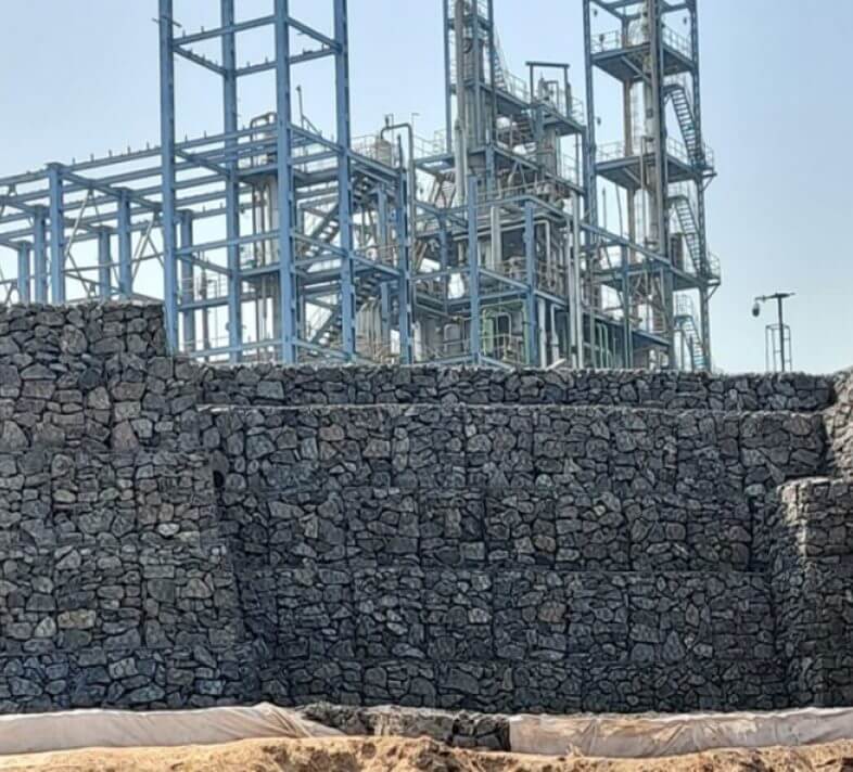 River Bank Protection & Compound Wall Construction
