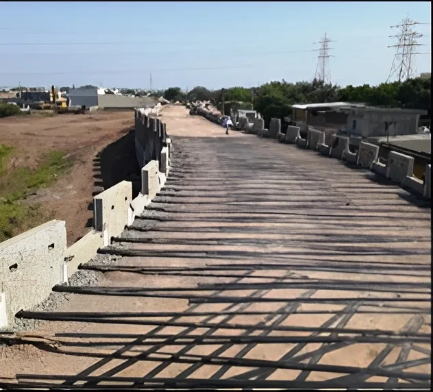 Reinforced Soil Wall for ROB 39A, Gondal, Gujarat