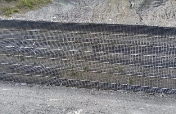 Welded Wire Mesh Fascia RSW, Slope Stabilisation and Road Protection Works