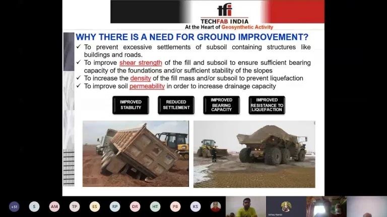 Applications of Geosynthetics in Ground Improvement for Roads and Associated works