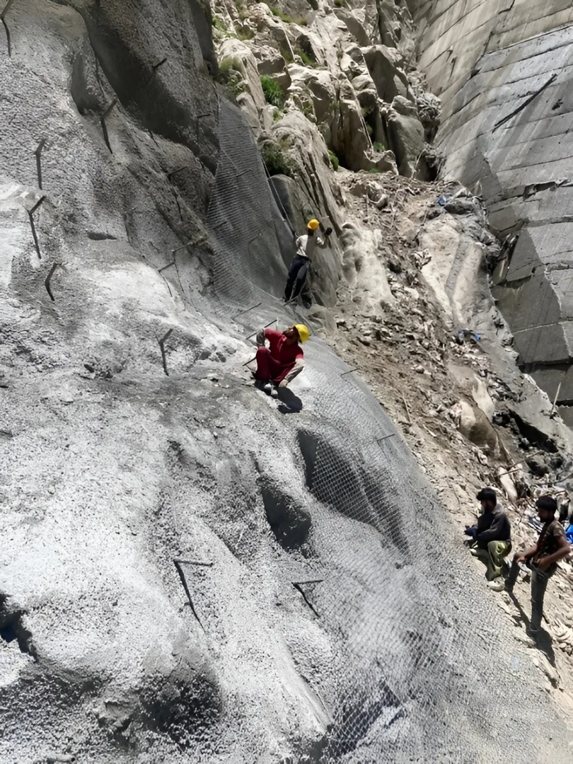 HILL SIDE ROCKFALL PROTECTION MEASURES FOR TRT ADIT TAKE OFF TUNNEL PORTAL FOR KWAR HYDROELECTRIC PROJECT, JAMMU & KASHMIR