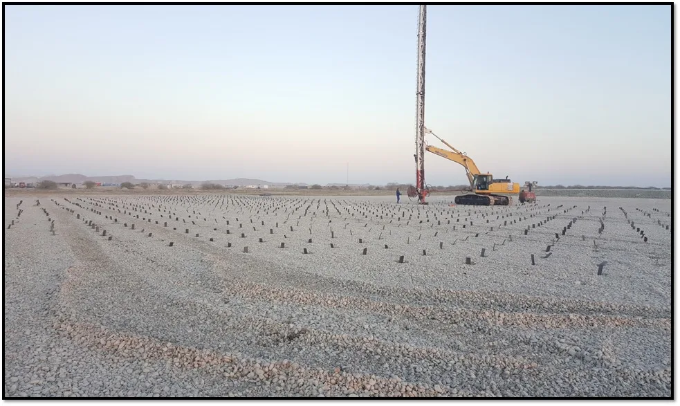 Ground Preparation for Construction of Oil Storage Tanks using TechDrain Prefabricated Vertical Drain at Iran