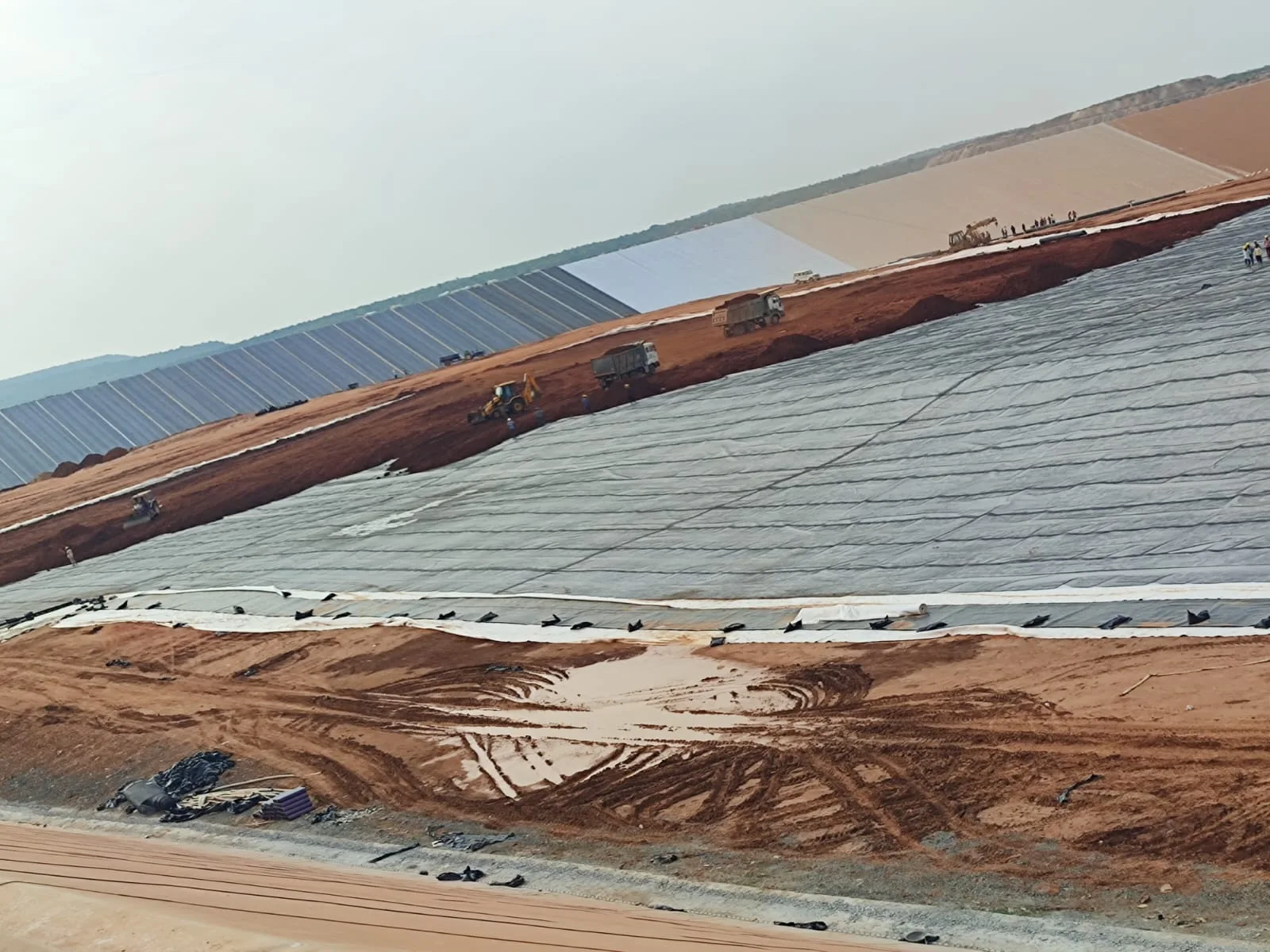 GEOSYNTHETIC PROTECTION SYSTEM FOR RESERVOIR LINING WORKS AT GREENKO’S PINNAPURAM PUMPED STORAGE PROJECT, ANDHRA PRADESH