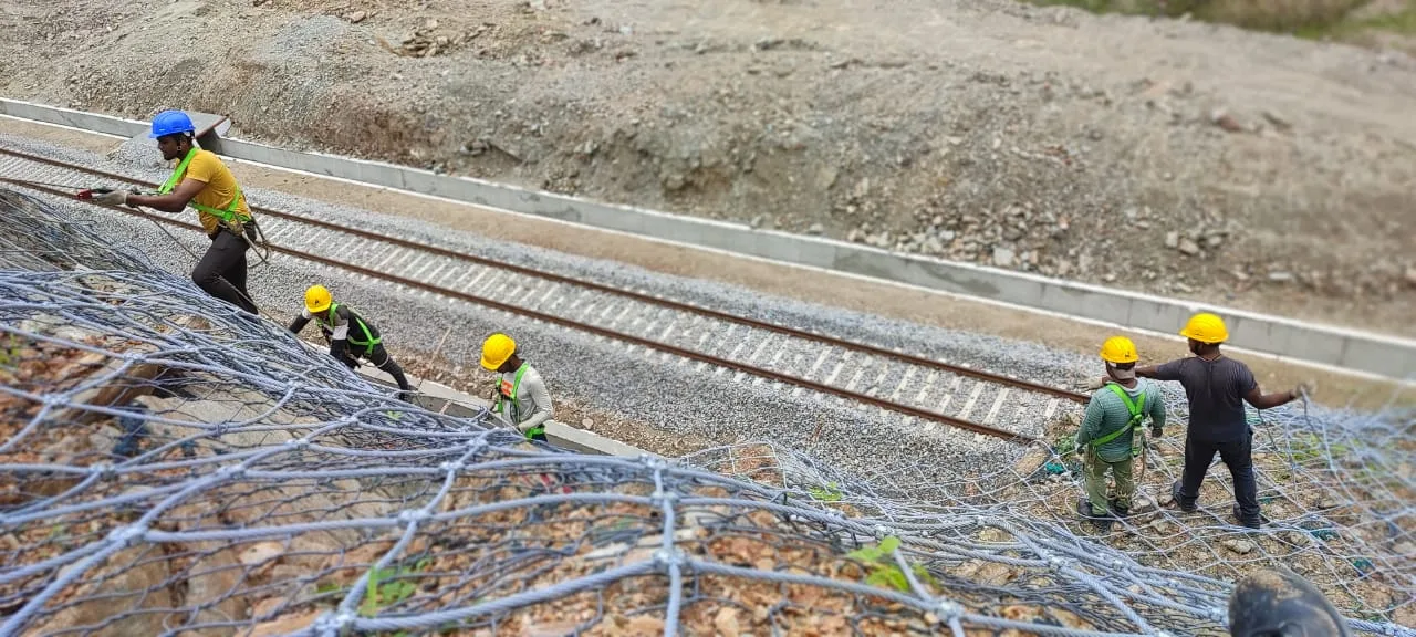 ROCKFALL PROTECTION AND OTHER ANCILLARY WORK IN CUTTING AREA BETWEEN STATION UMRA AND ZAWAR IN CONNECTION WITH UDAIPUR - HIMMATNAGAR GC PROJECT, UDAIPUR