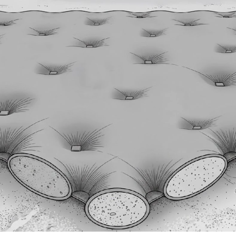 TechMat Filter Point Mattress system diagram