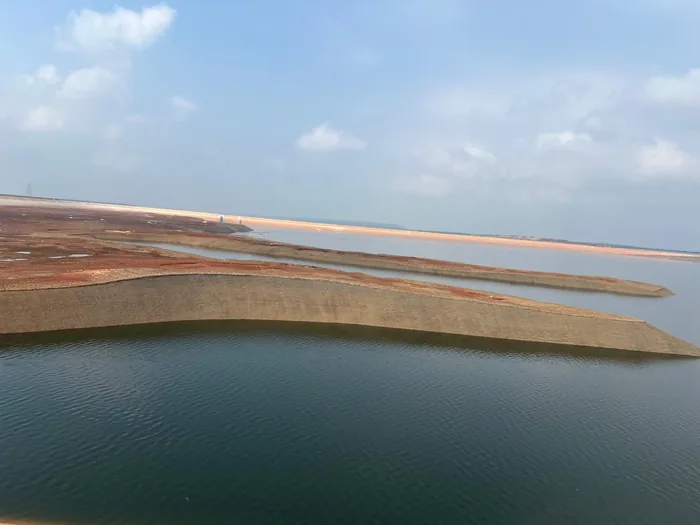 Geosynthetic Protection System for Reservoir Lining Works at Greenko\xE2\x80\x99s Pinnapuram Pumped Storage Project