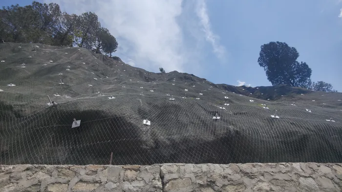 Hill Side Rockfall Protection Measures for TRT Adit Take Off Tunnel Portal, Kwar Hydroelectric Project